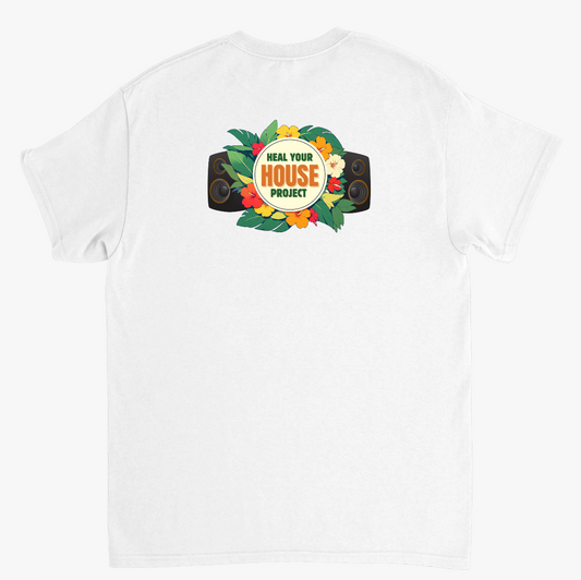 The Heal Your House Project 2025 Annual Festival T-Shirt - Double Logo