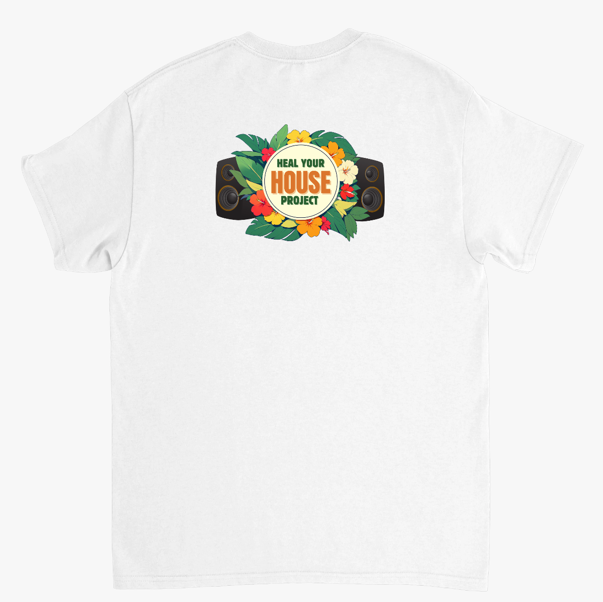 The Heal Your House Project 2025 Annual Festival T-Shirt - Double Logo